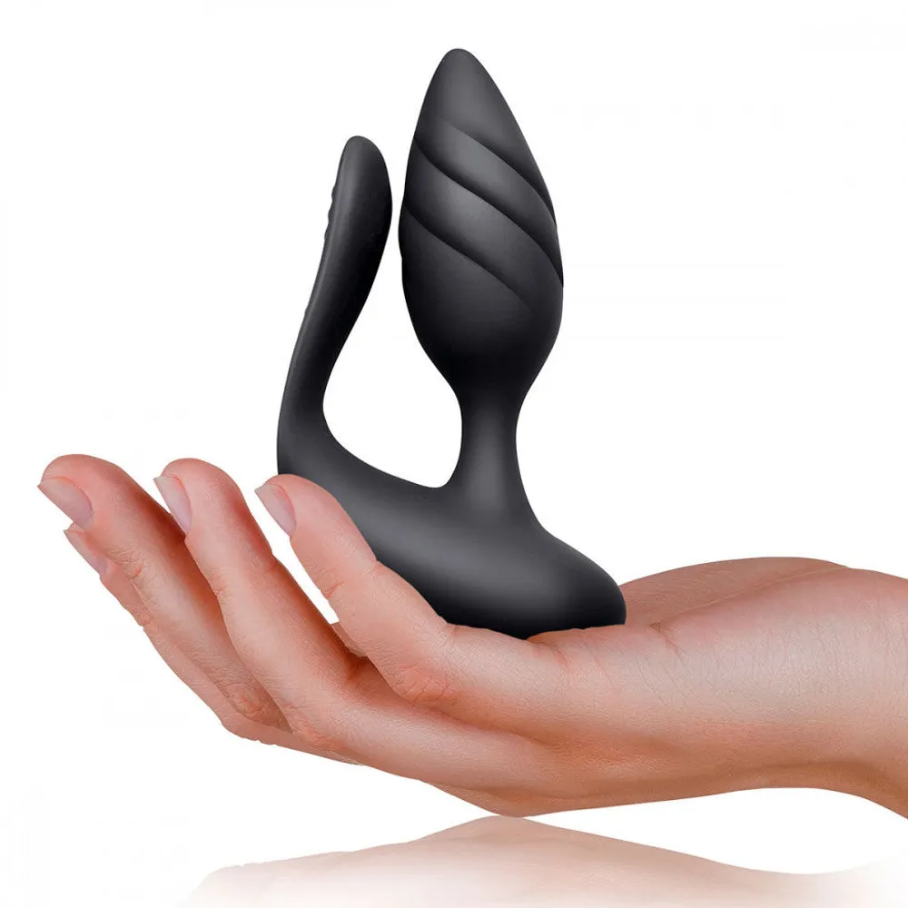 Rocks-Off Cocktail Remote Control Vaginal & Anal Plug Vibrator