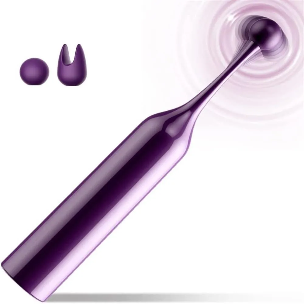 Romp Pop High-Frequency G Spot Clitoral Multi Speed Vibrator With Alternate Heads
