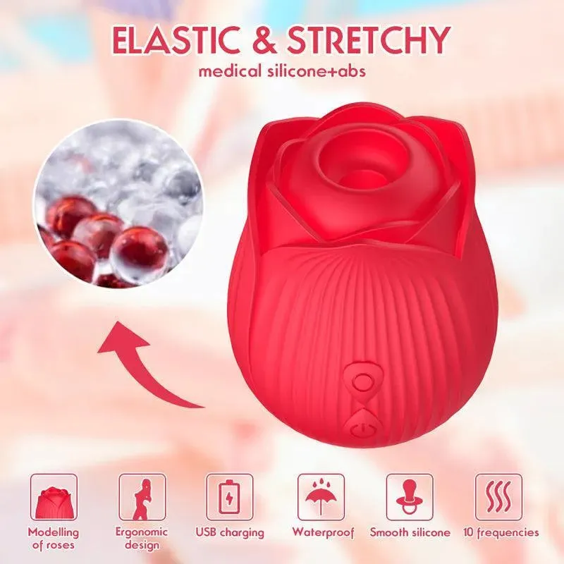 Rose Clit Sucker Adult Sex Toy for Women