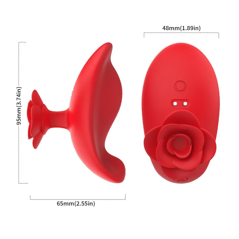 Rose Mini Bullet Finger Vibrators For Nipple Clitoral Stimulation