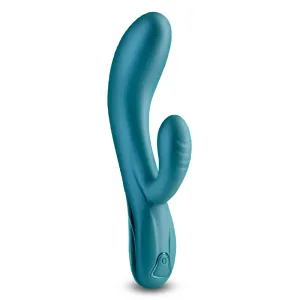 Royals Regent Metallic Silicone G-Spot Rabbit Vibrator