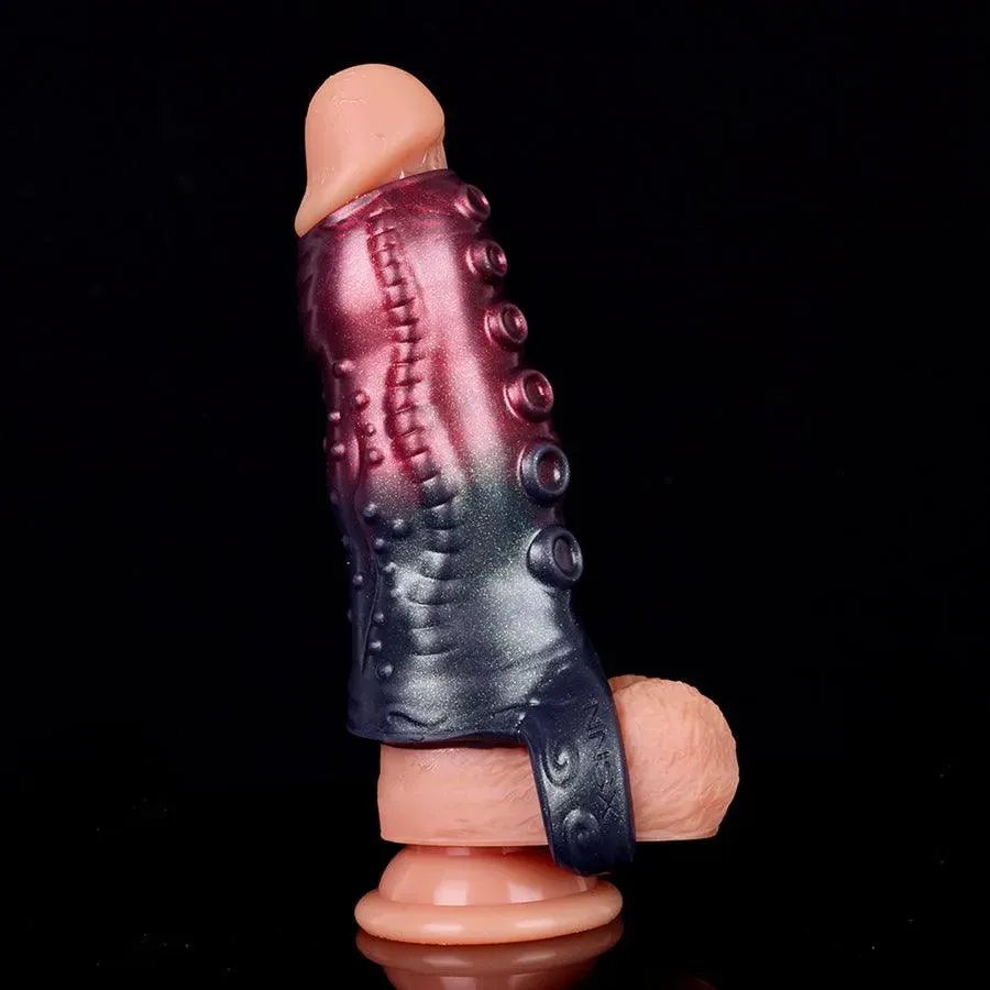 Safe Silicone Cock Girth Extender Sleeve