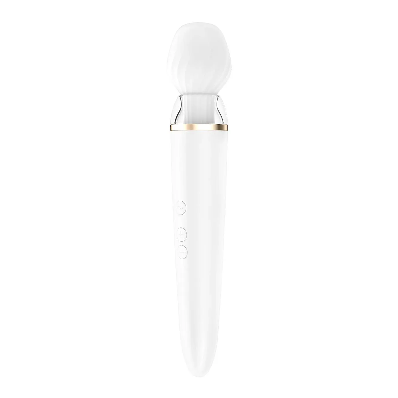 Satisfyer - Double Wand-er Bluetooth App-Controlled Wand Massager (White)