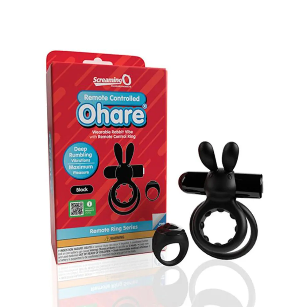 Screaming O Ohare Remote Control Vibrating Cock & Ball Ring