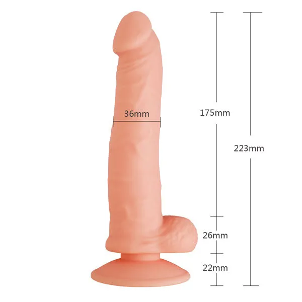 Seducer Seducer 20-Function Vibrating 6.5" Perfect Peter Dildo