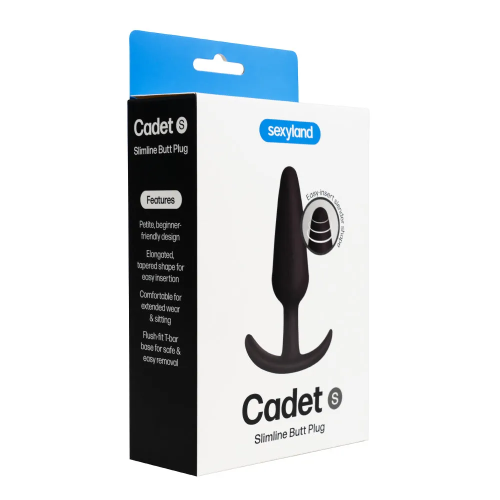 Sexyland Cadet Slimline Silicone Butt Plug - Small