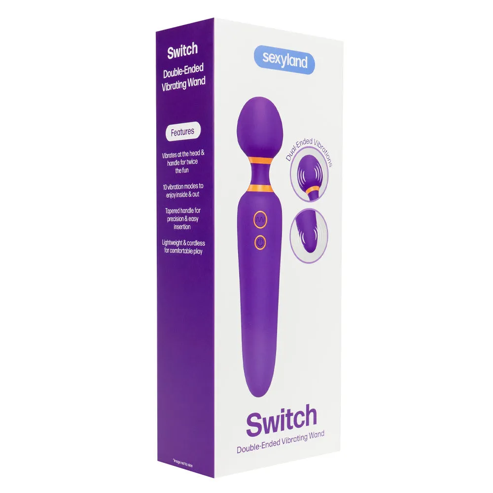 Sexyland Switch Double-Ended Wand Vibrator