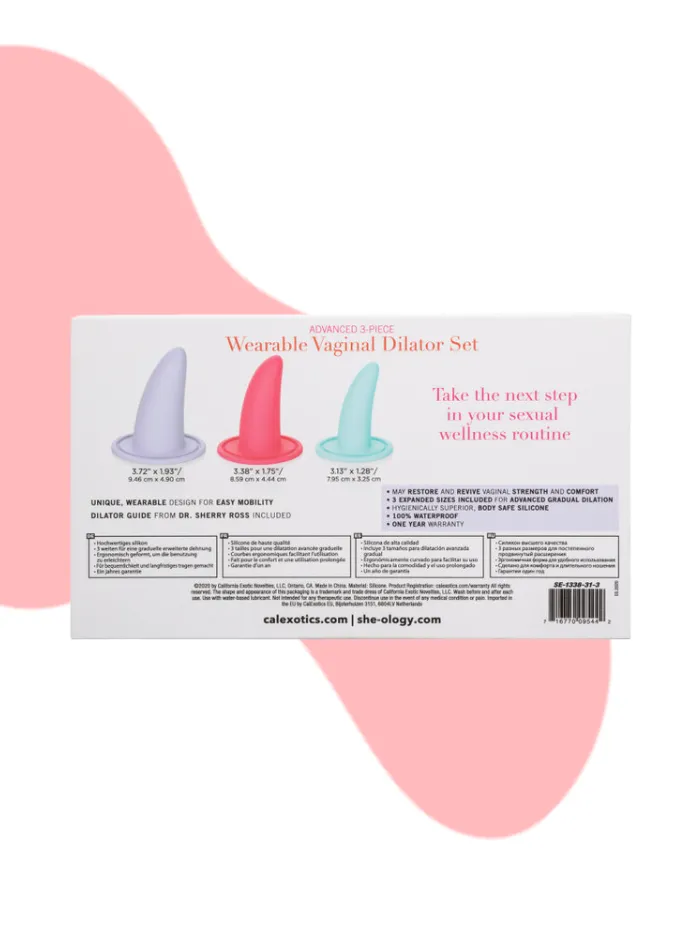 She-Ology Advanced 3 Piece Wearable Vaginal Dilator Set