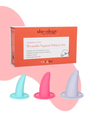 She-Ology Advanced 3 Piece Wearable Vaginal Dilator Set