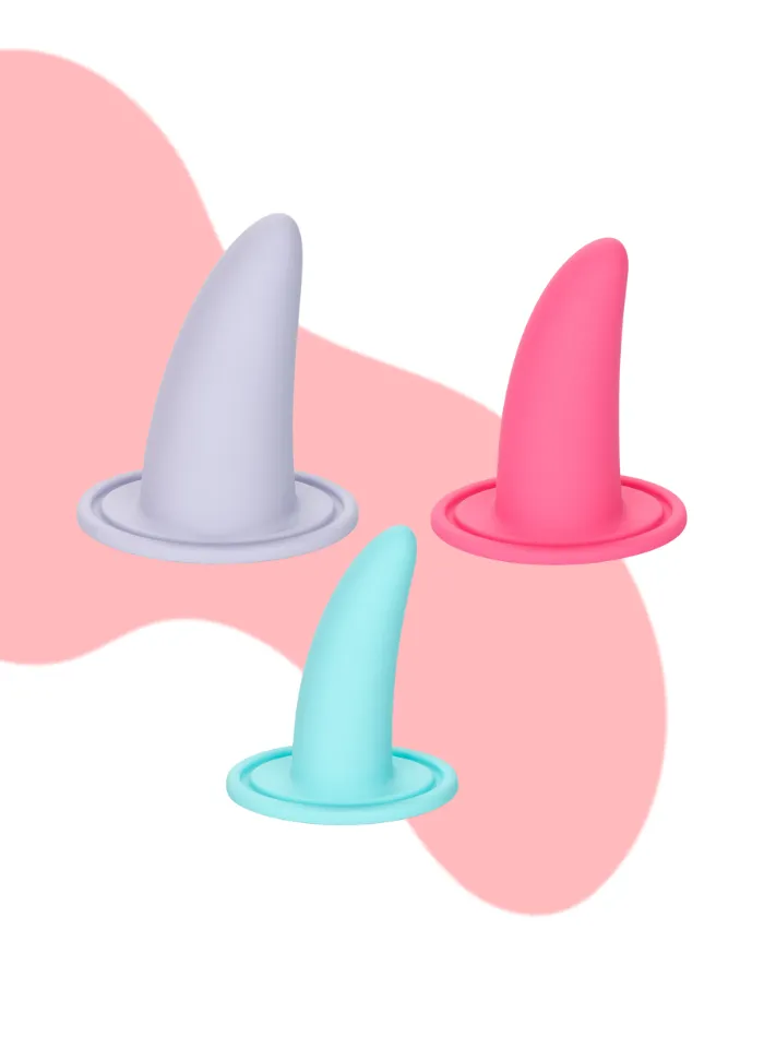 She-Ology Advanced 3 Piece Wearable Vaginal Dilator Set