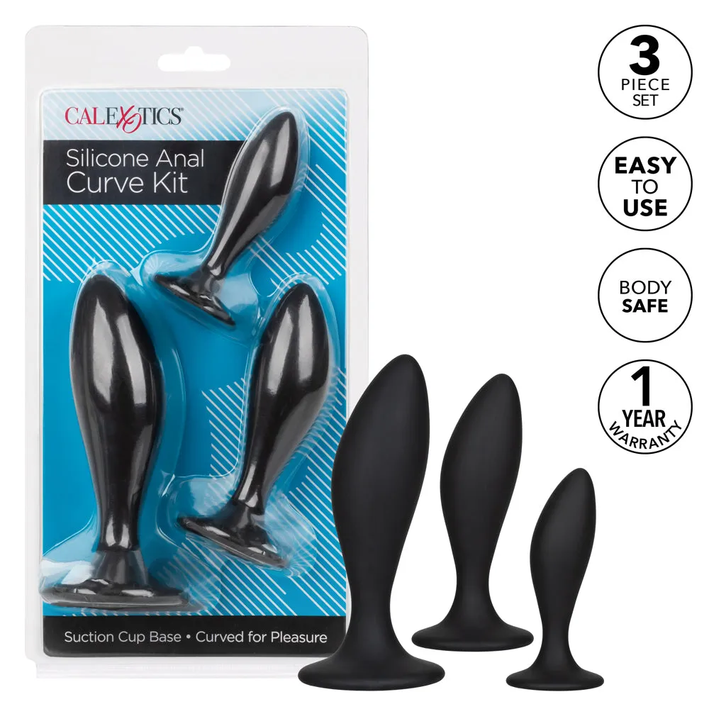 Silicone Anal Curve Training Probe Kit