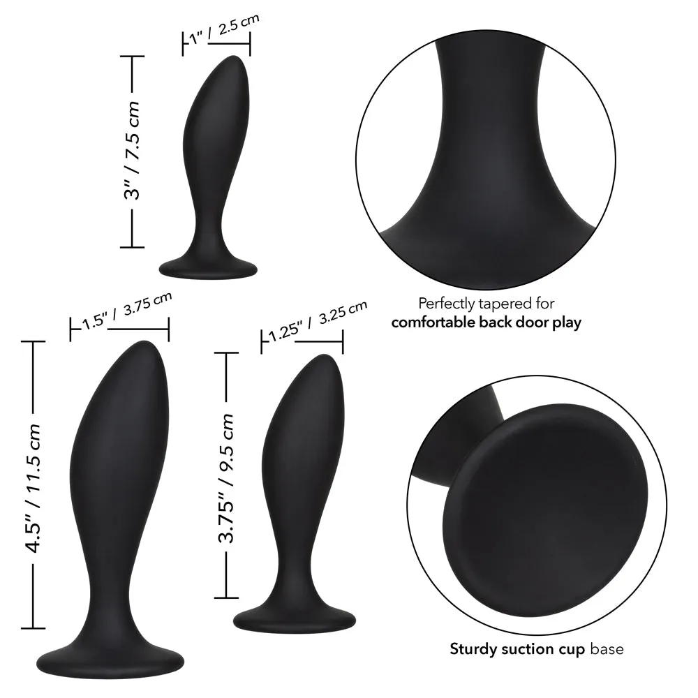 Silicone Anal Curve Training Probe Kit