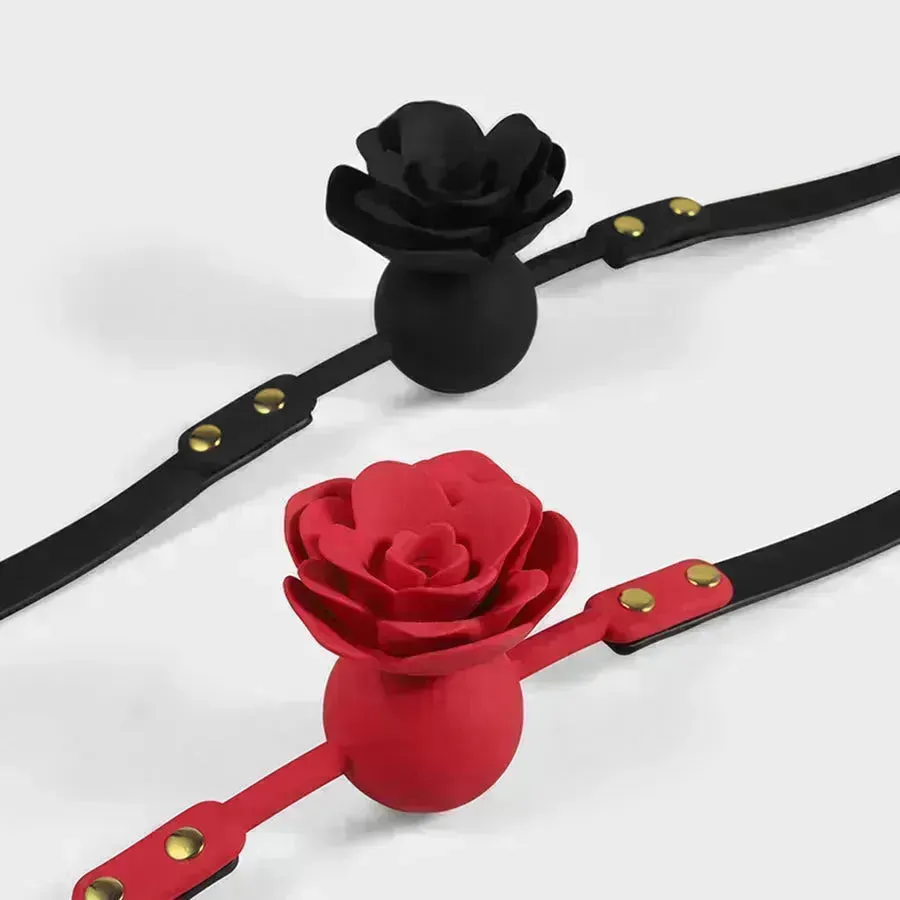 Silicone Flower Mouth Gag