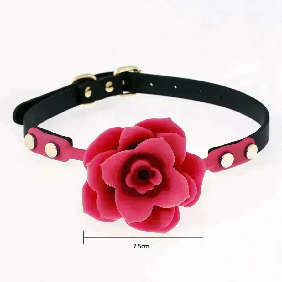 Silicone Flower Mouth Gag