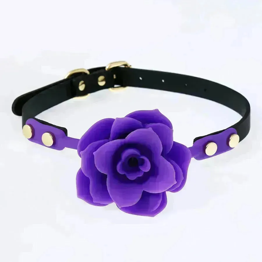 Silicone Flower Mouth Gag