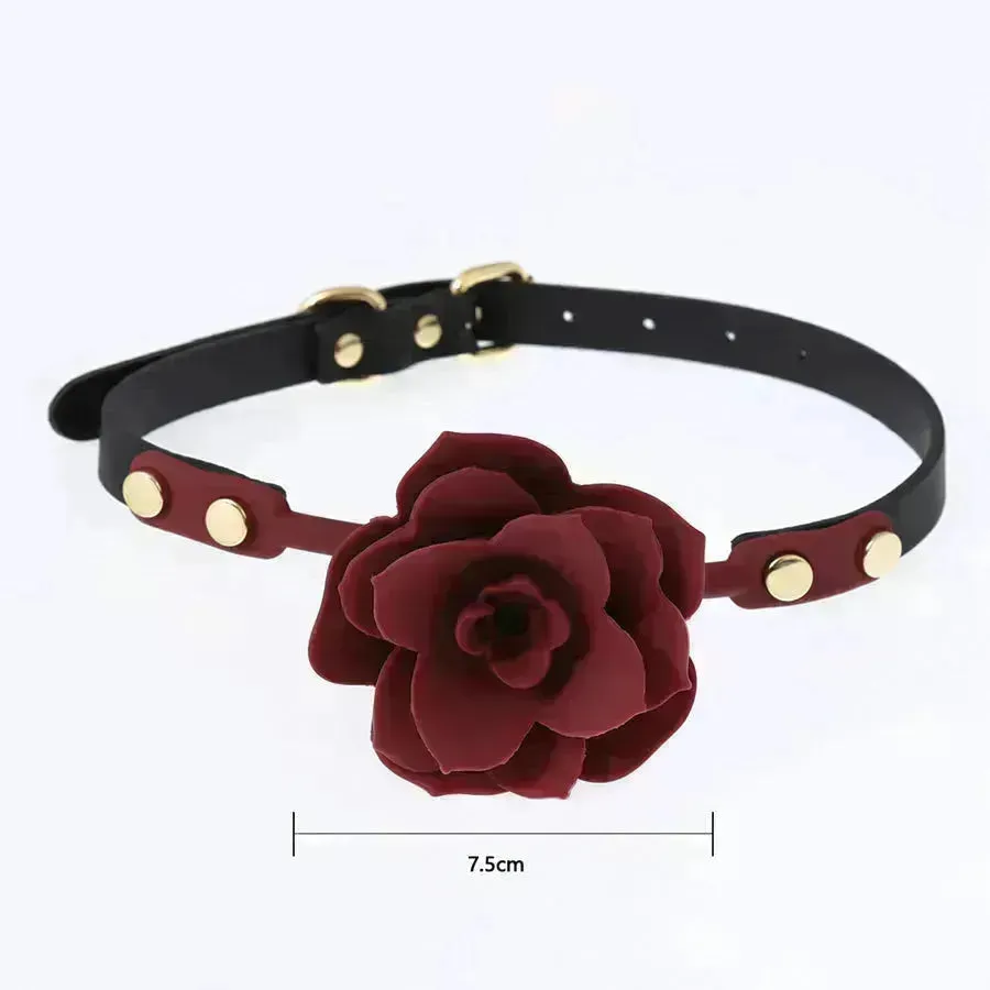 Silicone Flower Mouth Gag