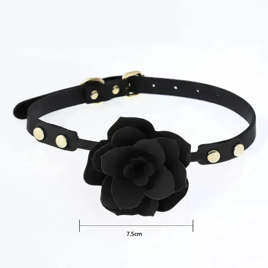 Silicone Flower Mouth Gag