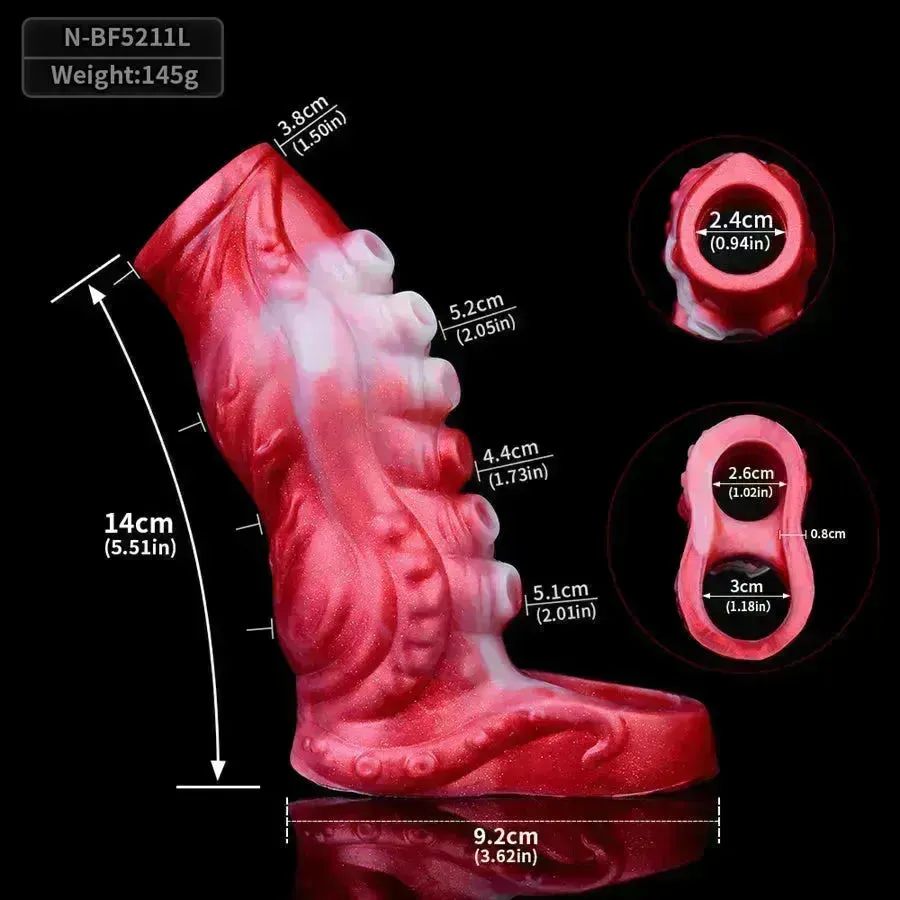 Silicone Open Ended Penis Sleeve