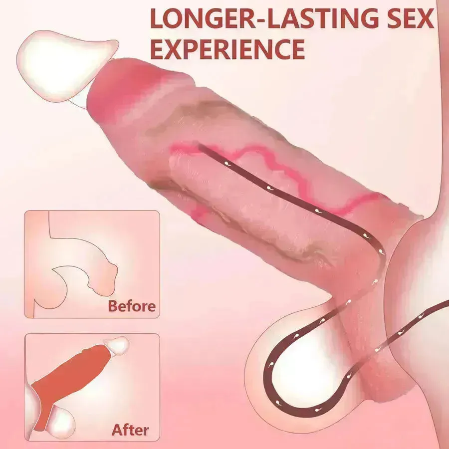 Silicone Realistic Dick Sleeve