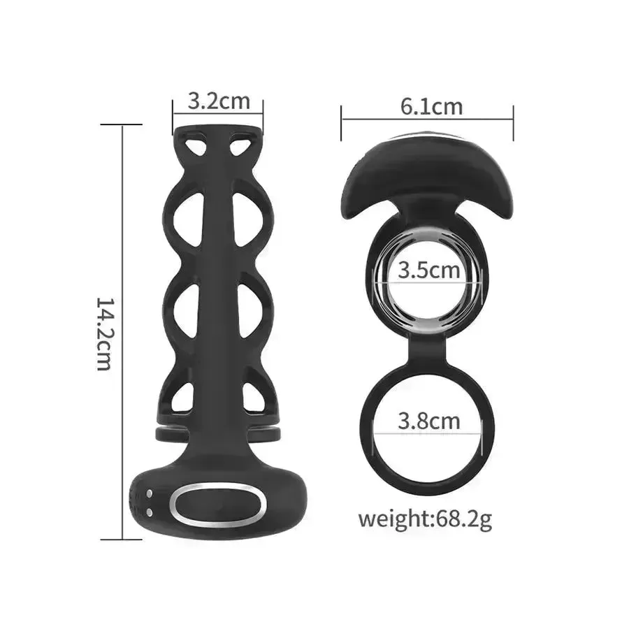 Smart App Control Vibrating Cock Sleeve