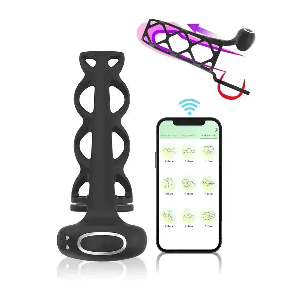 Smart App Control Vibrating Cock Sleeve