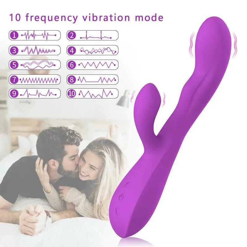 Smart Heating Rabbit Vibe Sex Toy