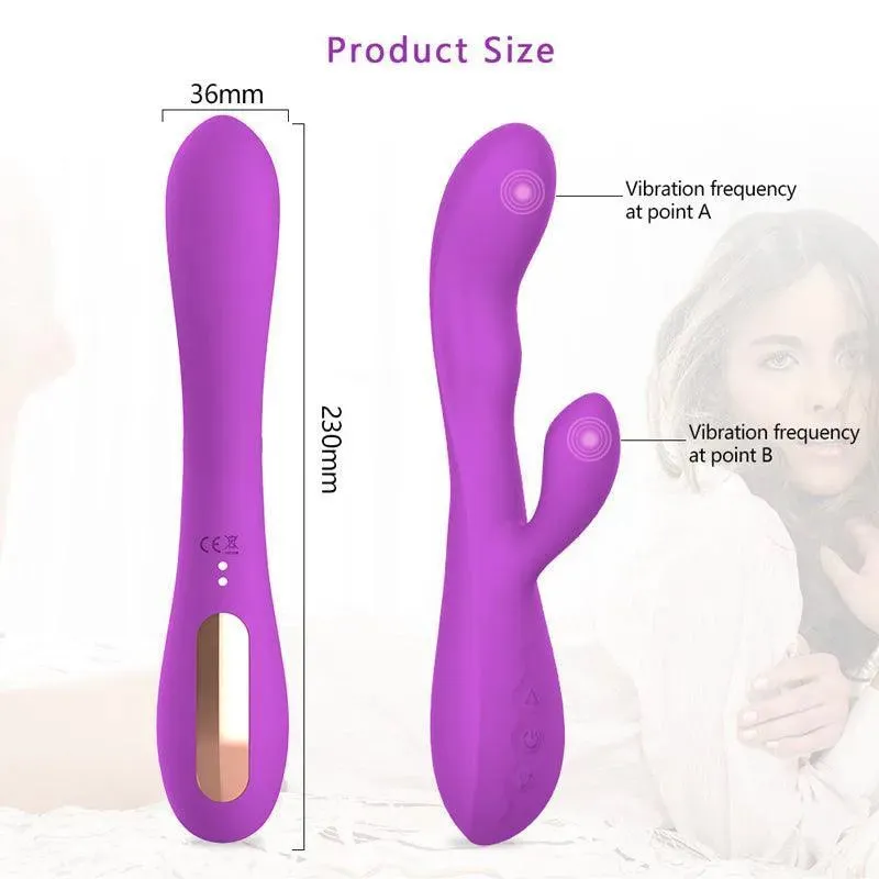 Smart Heating Rabbit Vibe Sex Toy
