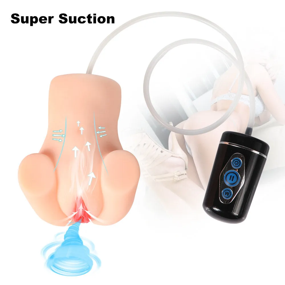 Soft Realistic Virgin Pussy With Vibration & Suction