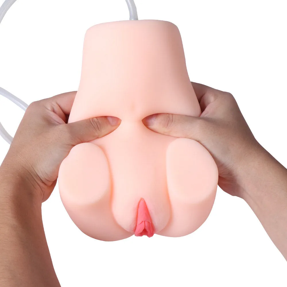 Soft Realistic Virgin Pussy With Vibration & Suction
