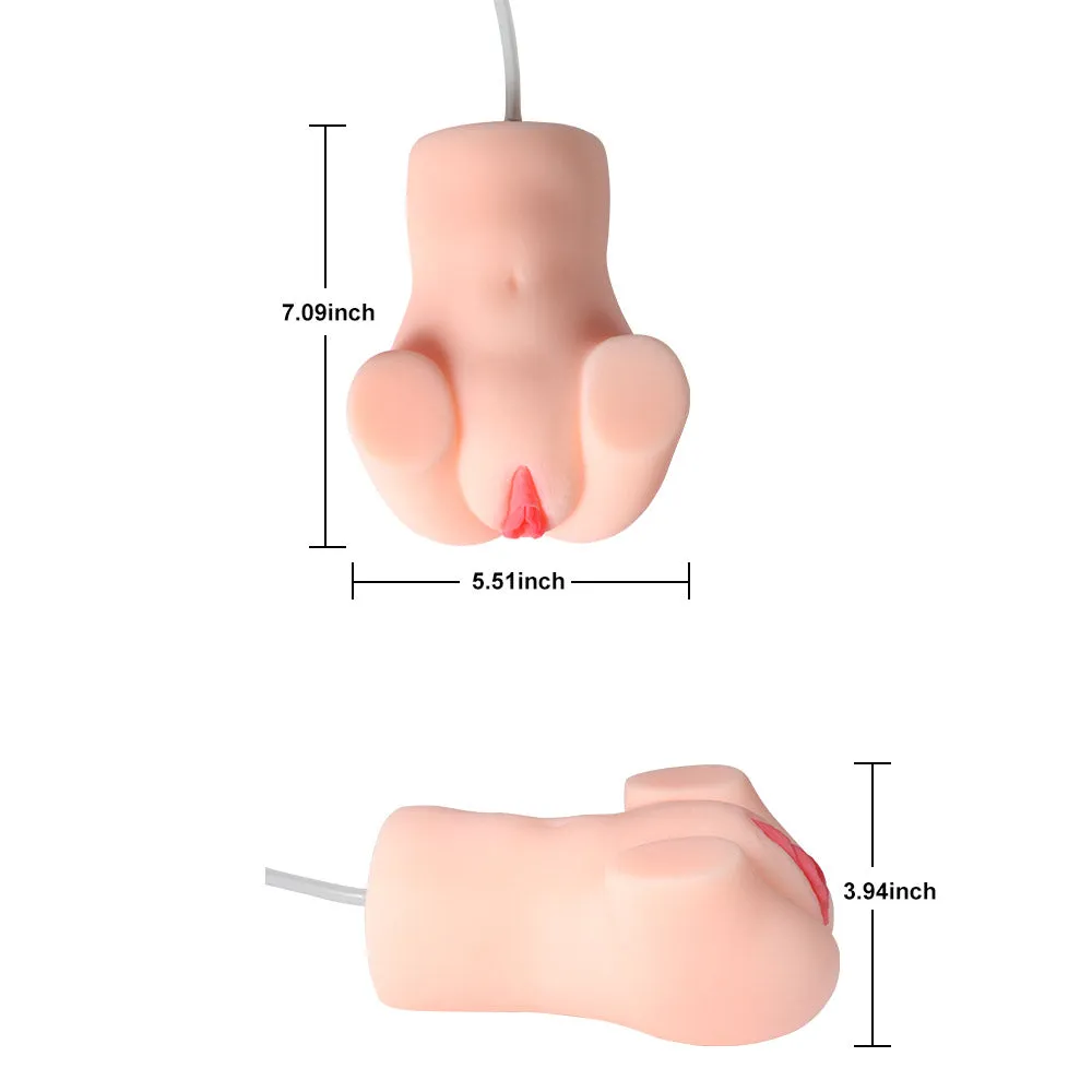 Soft Realistic Virgin Pussy With Vibration & Suction
