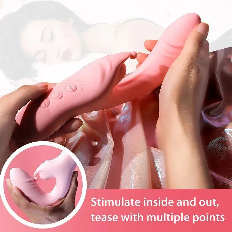 Soft Silicone Sucking G-spot Female Vibrator