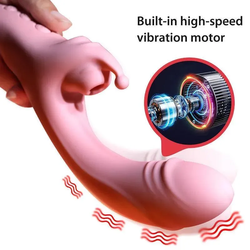 Soft Silicone Sucking G-spot Female Vibrator