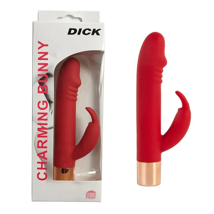 Soft Silicone Vibrating Rabbit Dildo