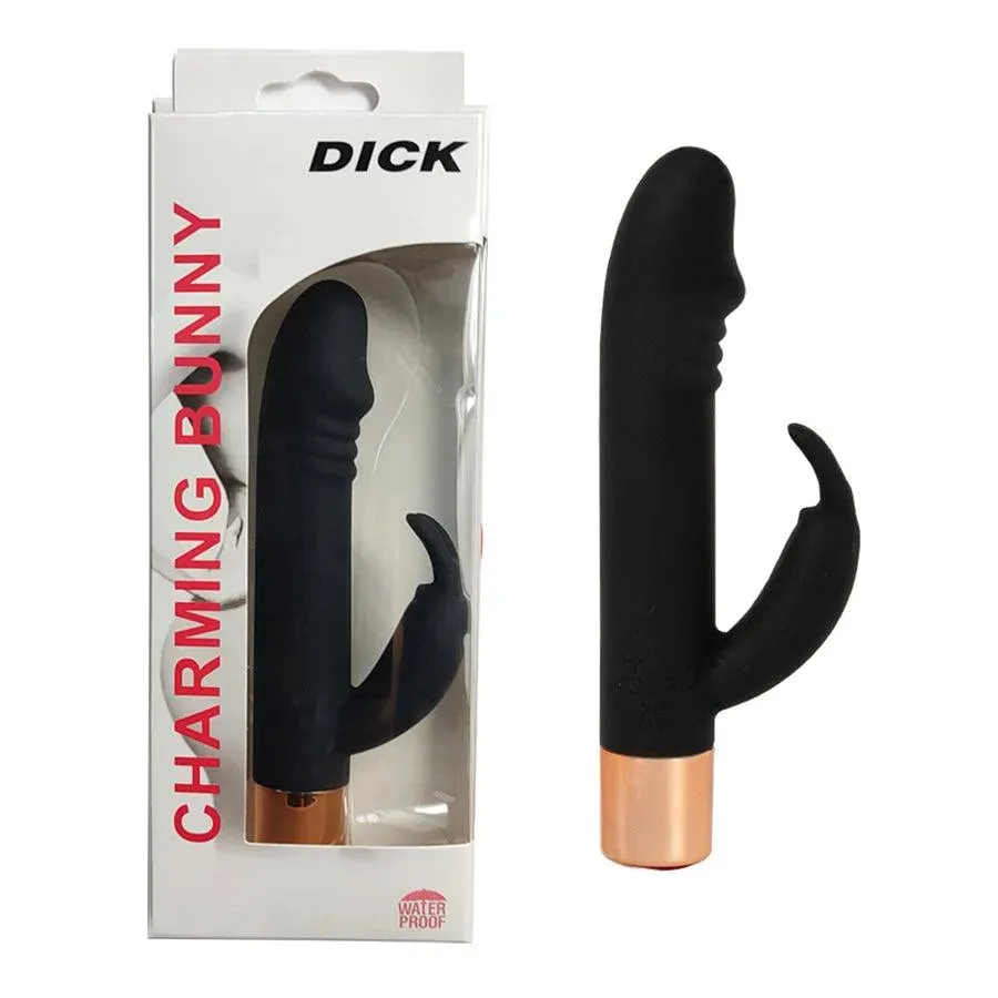 Soft Silicone Vibrating Rabbit Dildo