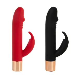 Soft Silicone Vibrating Rabbit Dildo
