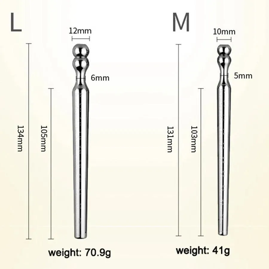 Stainless Steel Scale Penis Plug