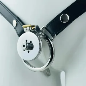 Steel Wearable Chastity Belt BDSM Toy for Couples