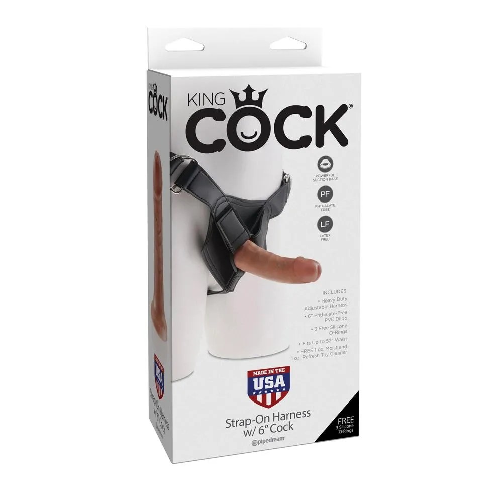Strap-On Harness With 7 Inch LifeLike Cock