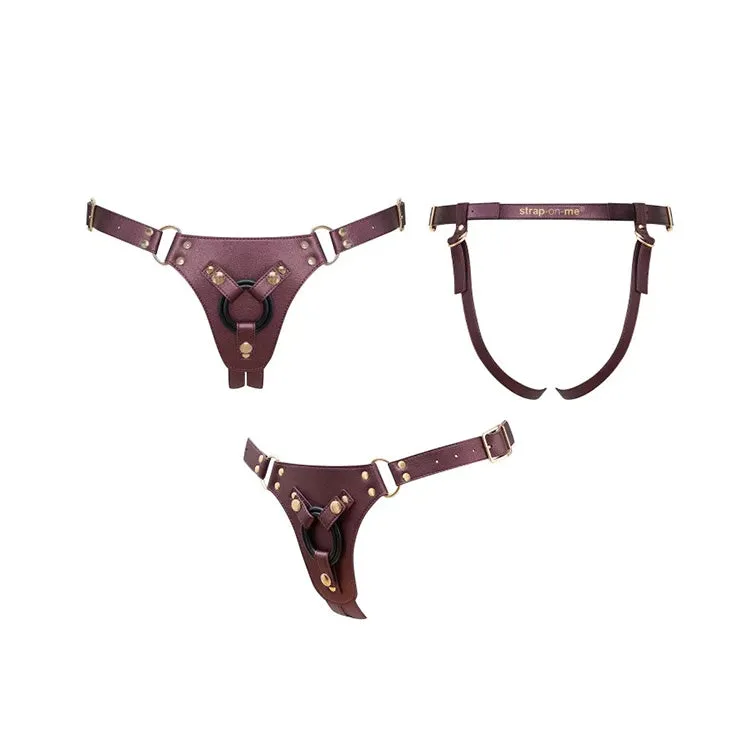 Strap-On-Me Generous Leatherette Harness