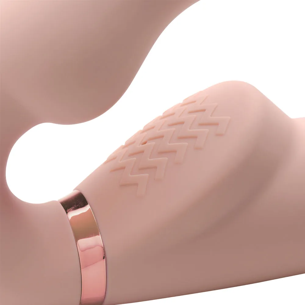 Strap-U Evoke Remote Control Inflatable Vibrating Strapless Strap-On