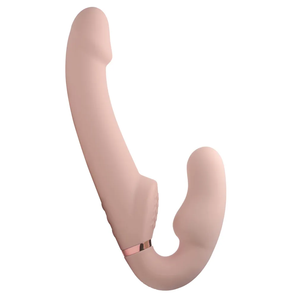 Strap-U Evoke Remote Control Inflatable Vibrating Strapless Strap-On