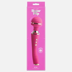 Sugar Pop Pop Wand Vibrator - Bliss Pink
