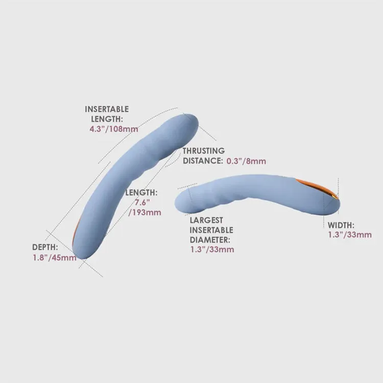SVAKOM Ava Neo App Controlled Thrusting G-Spot Vibrator