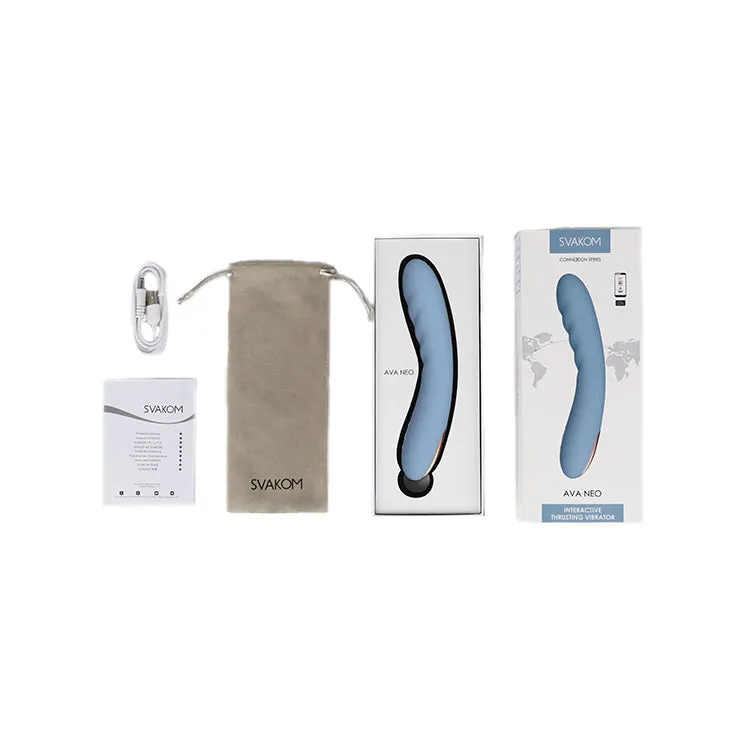 SVAKOM Ava Neo App Controlled Thrusting G-Spot Vibrator
