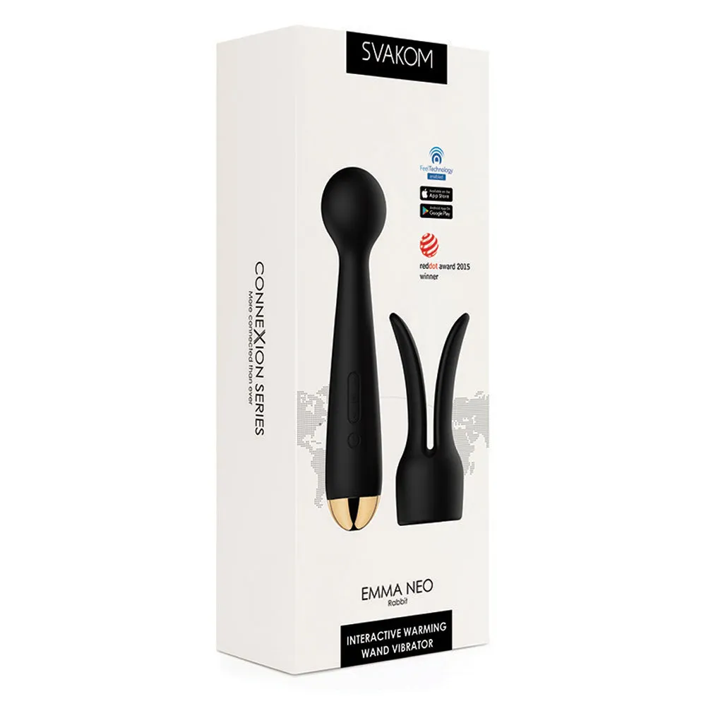 Svakom Emma Neo Interactive Warming Rabbit Wand