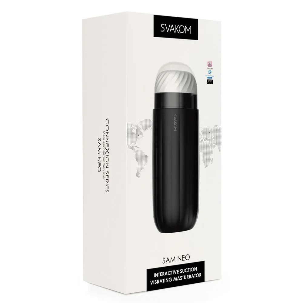 Svakom Sam Neo Interactive Suction & Vibration Masturbator