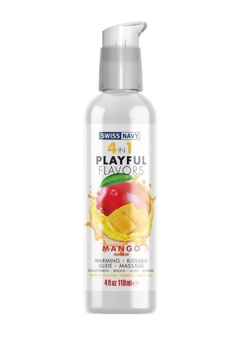 Swiss Navy 4-in-1 Flavored Lubricant
