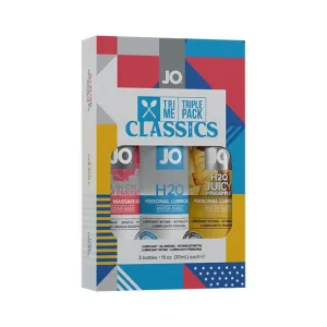 System Jo - Tri Me Triple Pack Classics Lubricants