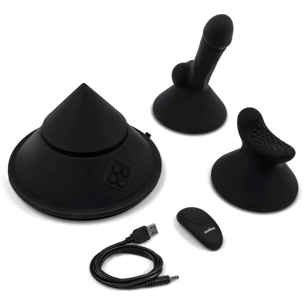 The Cowgirl Cone App-Compatible Portable Vibrating Sex Machine