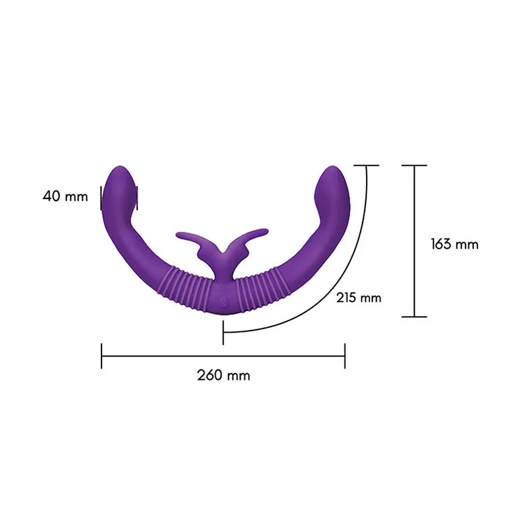 Together Dual Stimulating Remote Controlled Double Dildo